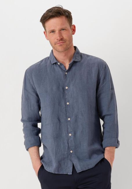 THE GOODPEOPLE Chemise décontracté SOHO Bleu foncé - large