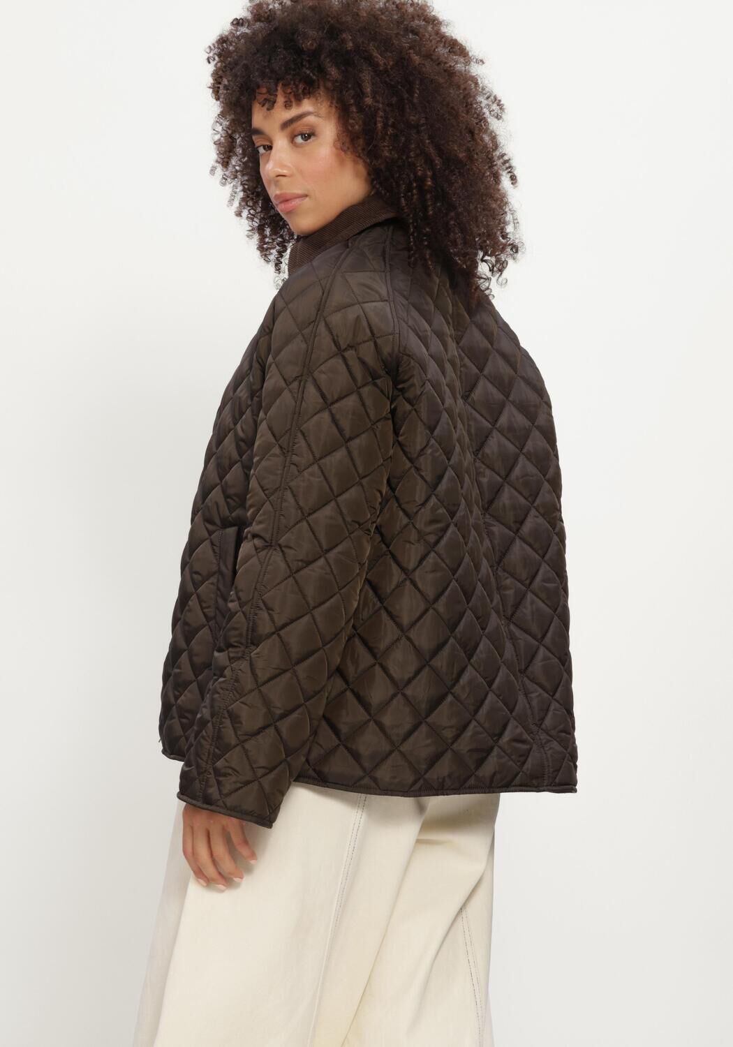 NOTRE-V Veste matelass&eacute; NV-IEMKE en marron - large