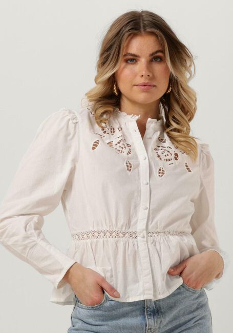 Witte OBJECT  OBJISKA L/S TOP - large