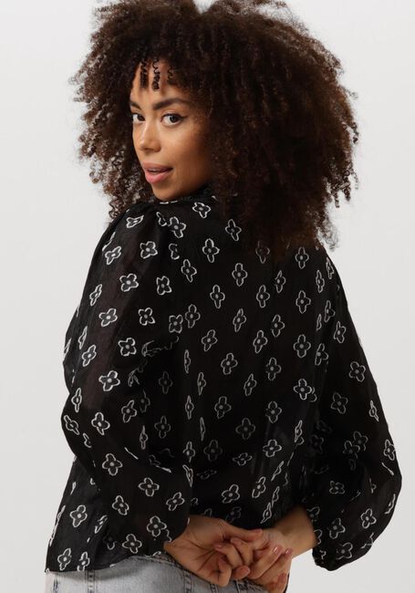 MINUS AGINA ROUND NECK BLOUSE Blouses en noir - large