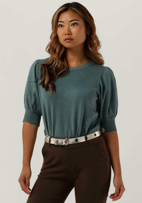 Groene MINUS Top LIVA KNIT TEE - large