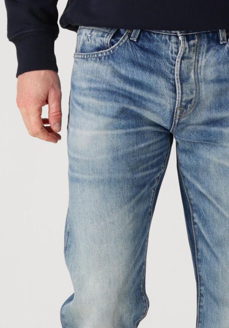 Blauwe BUTCHER OF BLUE Straight leg jeans STOCKTON STRAIGHT DAVIS MED - large