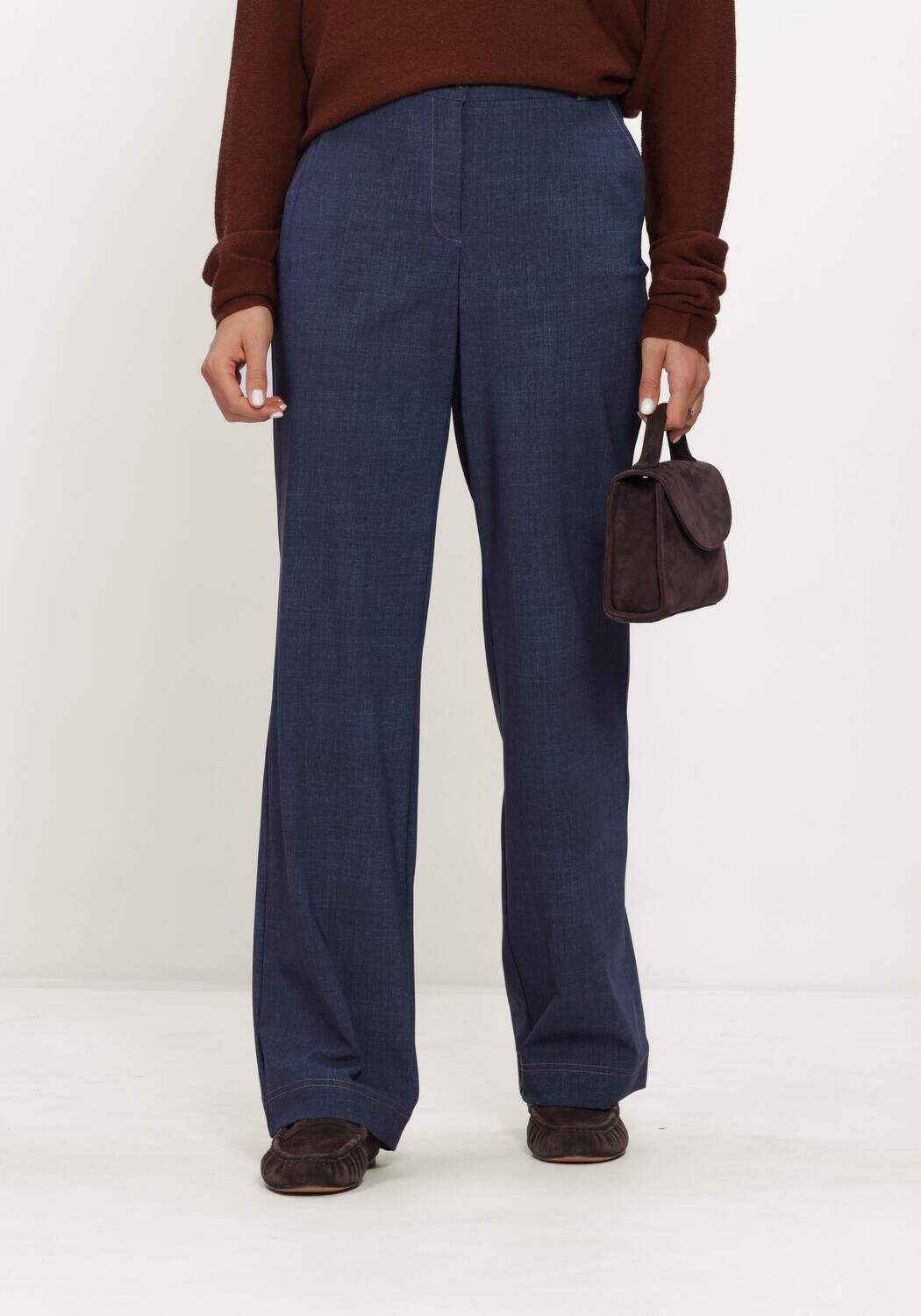JAPAN TKY Pantalon DARYO en bleu - large