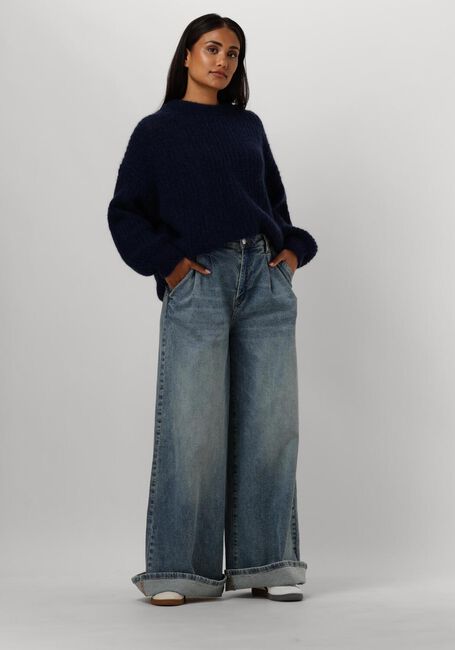 DES PETITS HAUTS Pull BURMA Bleu foncé - large