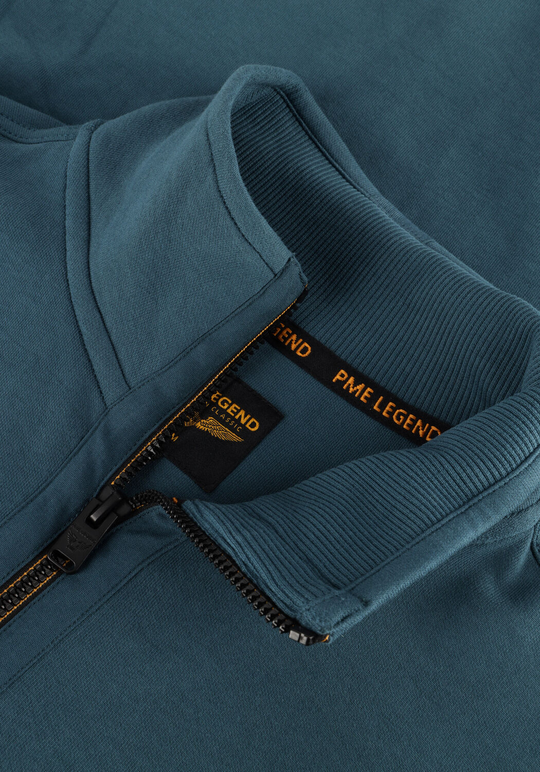 Blauwe PME LEGEND Sweater INTERLOCK JERSEY - large