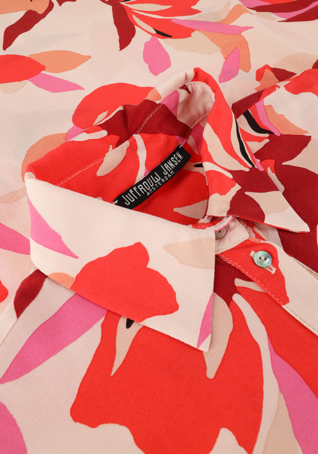 JANSEN AMSTERDAM Robe midi DUBAI en rose - large