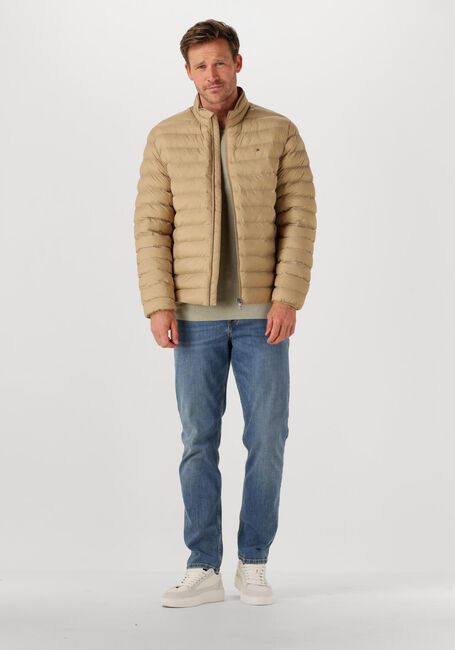 Beige TOMMY HILFIGER Gewatteerde jas PACKABLE RECYCLED JACKET - large