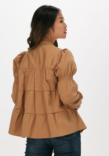 LEVETE ROOM ISLA SOLID 15 Blouses en camel - large