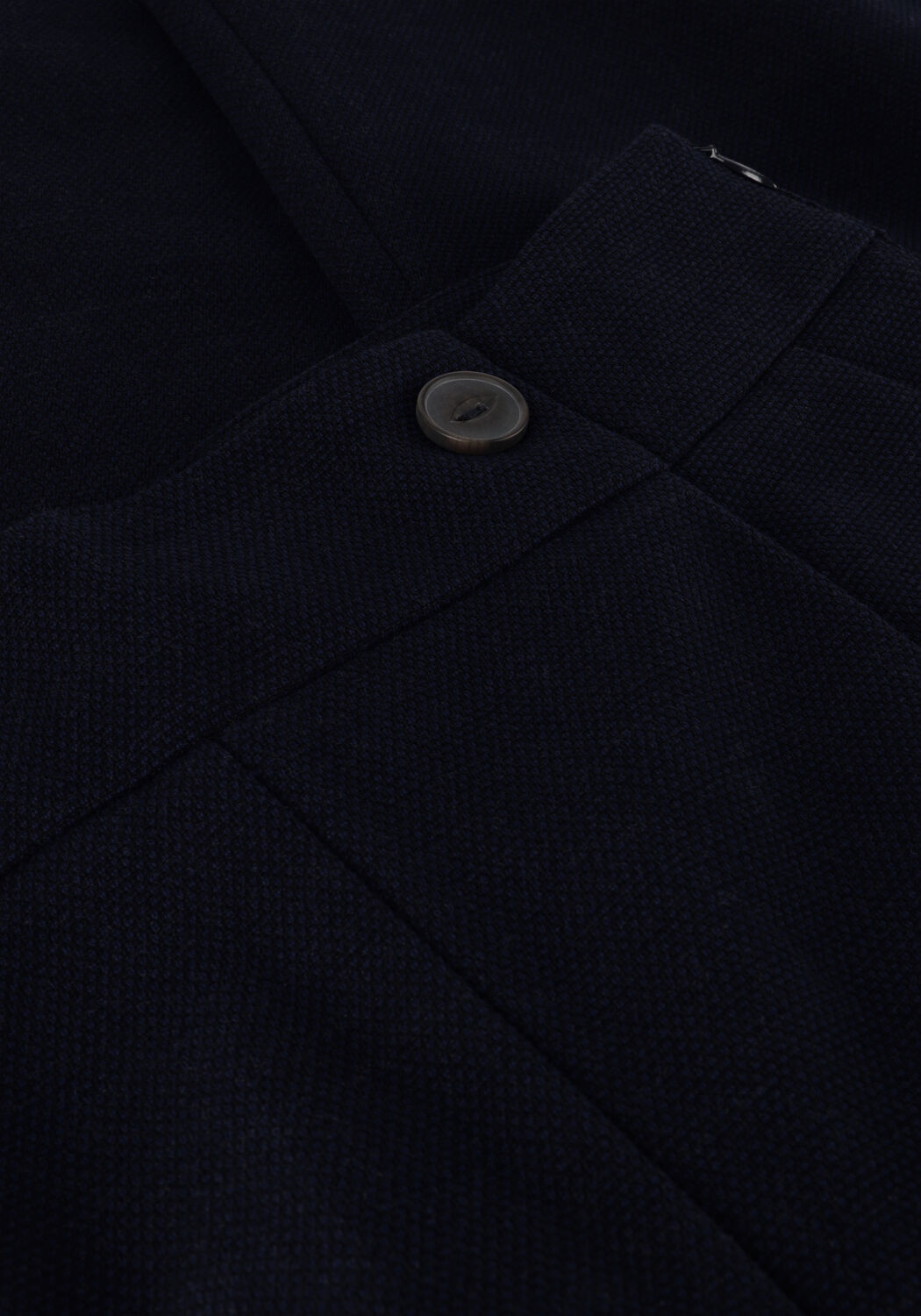 RUBY TUESDAY Pantalon large RELENA STRAIGHT LEG PANTS WITH ZIPPER AT SIDE Bleu fonc&eacute; - large