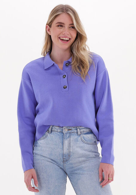 ANOTHER LABEL Pull CLEO KNITTED PULL en violet - large