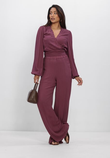 HARPER & YVE Pantalon large RILEY-PA Bordeaux - large