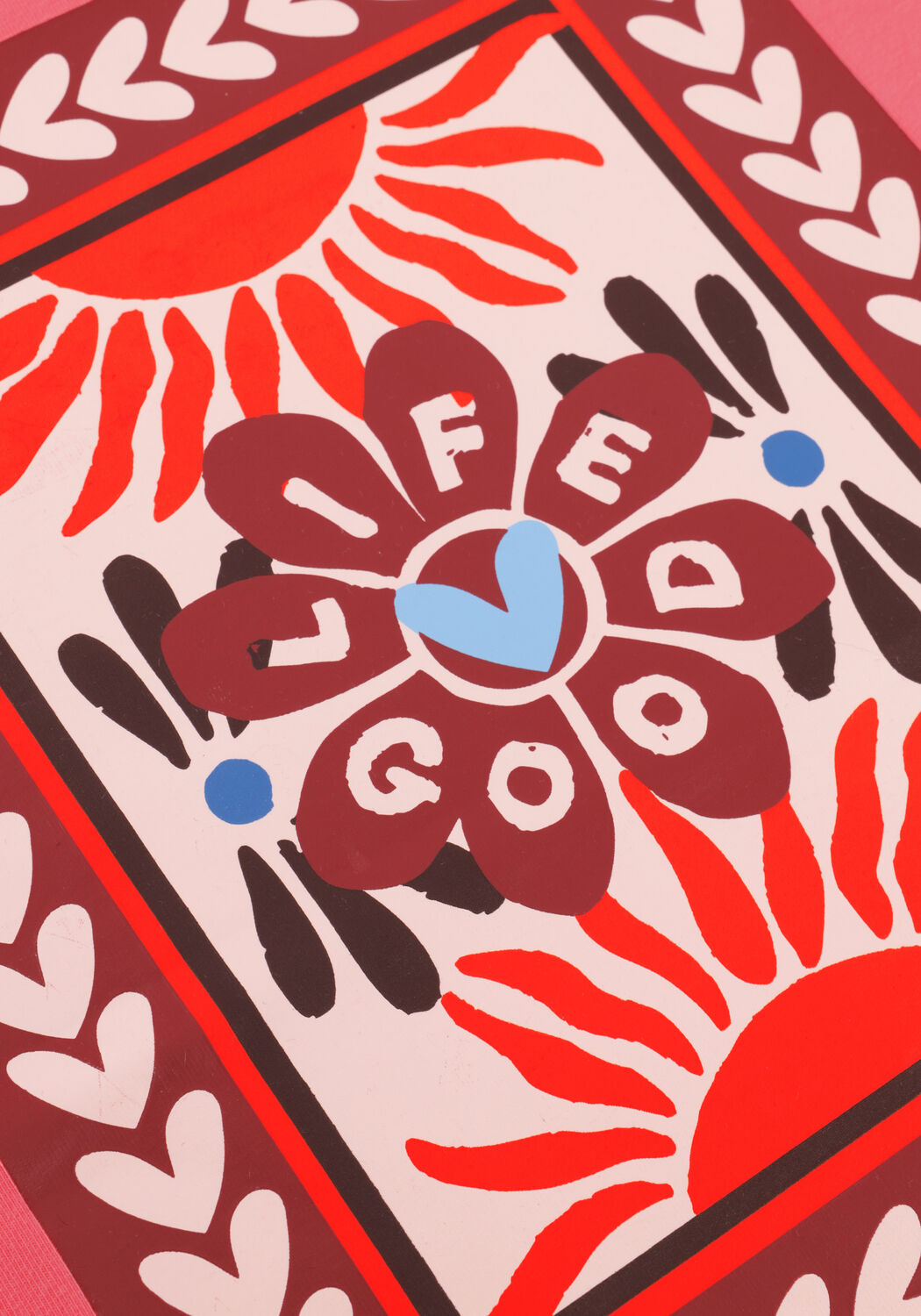 Roze Z8 T-shirt ANISSA - large