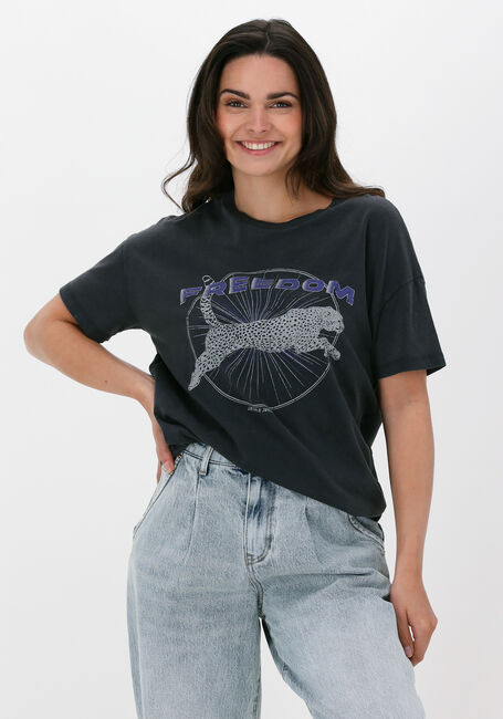 Grijze CATWALK JUNKIE T-shirt TS FREEDOM FIGHTER - large