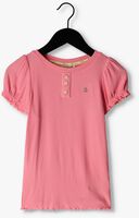 LIKE FLO T-shirt SOLID RIB SS TEE en rose - medium