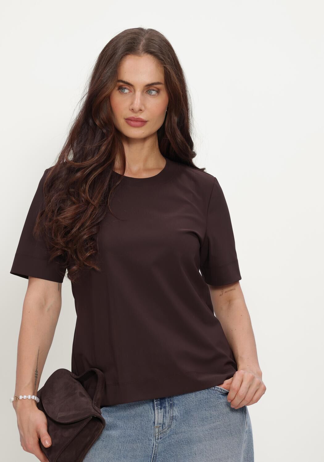 Bruine STUDIO ANNELOES Top Travel Tee - large