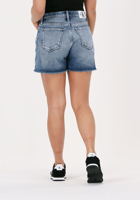 Blauwe CALVIN KLEIN Jeans MOM SHORT - large