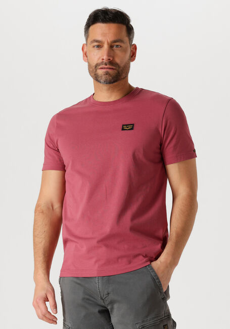 PME LEGEND T-shirt SHORT SLEEVE R-NECK GUYVER TEE en rose - large
