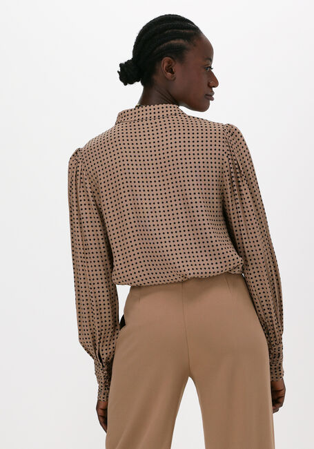 MODSTRÖM LOHAN PRINT SHIRT Blouses en camel - large