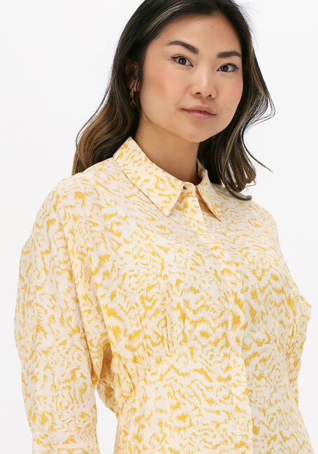 SECOND FEMALE Mini robe BELLADONNA NEW DRESS en jaune - large