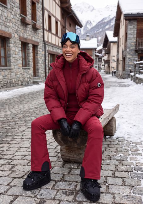 AIRFORCE Pantalons de ski SUNDANCE MOUNTAIN SKI PANTS en rouge - large