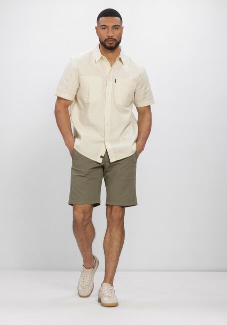 Creme PME LEGEND Casual overhemd COOPER BARRY JACQUARD - large