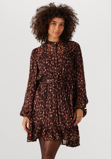 Bruine NOTRE-V Mini jurk NV-GWEN - large