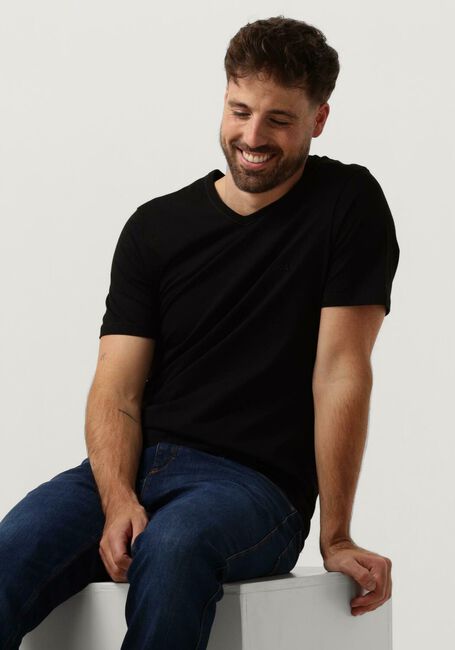 BOSS BLACK T-shirt TSHIRTVN 3P CLASSIC en noir - large