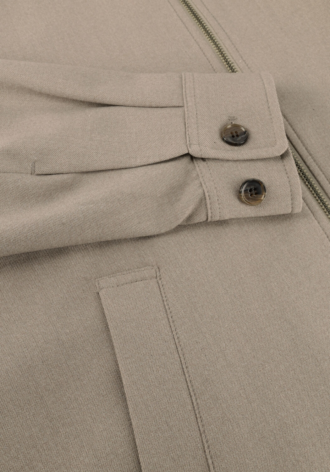 LES DEUX Jack COMO REG BOMBER JACKET en beige - large