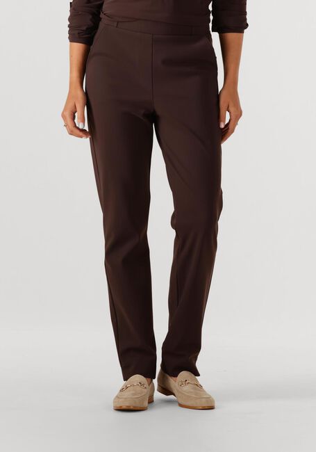 Bruine STUDIO ANNELOES Pantalon ANNE BONDED TROUSERS - large