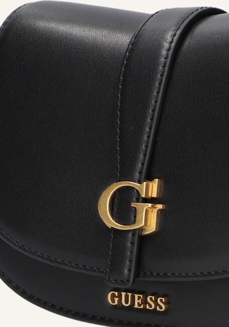 Zwarte GUESS  KUBA MINI CROSSBODY FLAP Zwarte GUESS  KUBA MINI CROSSBODY FLAP - large