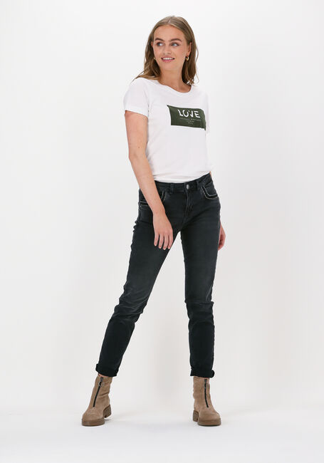 MOS MOSH T-shirt CHERRIE O-SS TEE en blanc - large