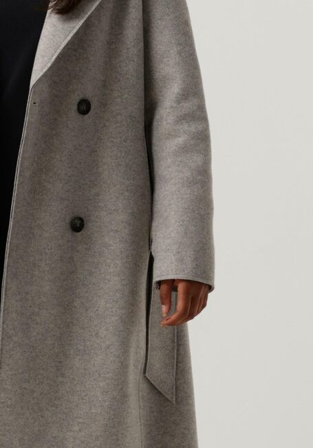 Grijze BEAUMONT Mantel BELTED COAT - large
