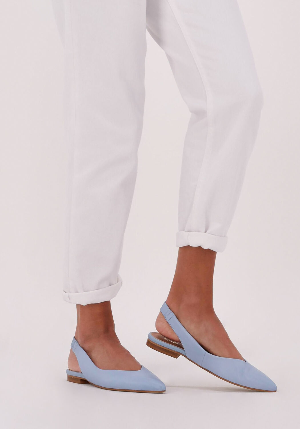 NOTRE-V 49136 Ballerines en bleu - large