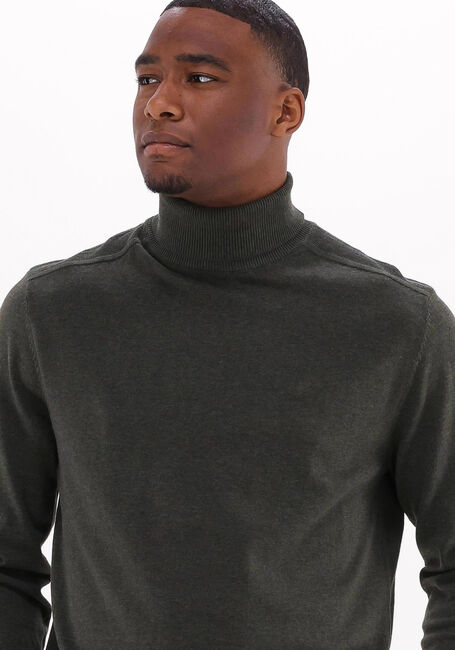 SELECTED HOMME Col roulé SLHBERG ROLL NECK en vert - large