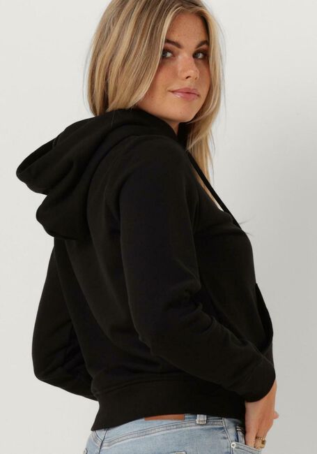 TOMMY JEANS Chandail REG SERIF LINEAR HOODIE en noir - large