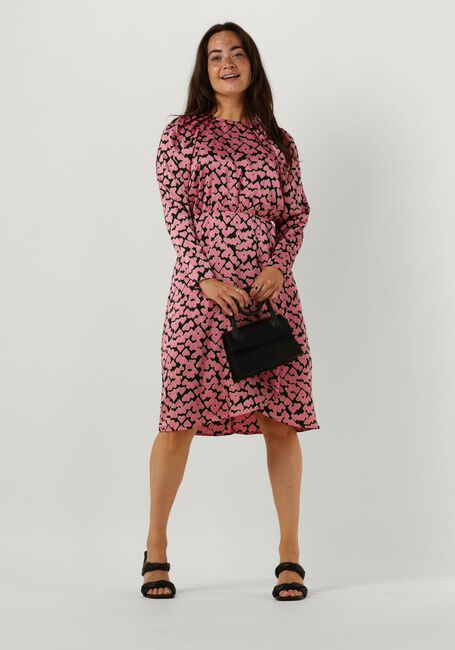 CO'COUTURE Robe midi FLASHY HEART DRESS en rose - large