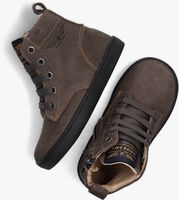 Bruine SHOESME Hoge sneaker FL23W012 - medium