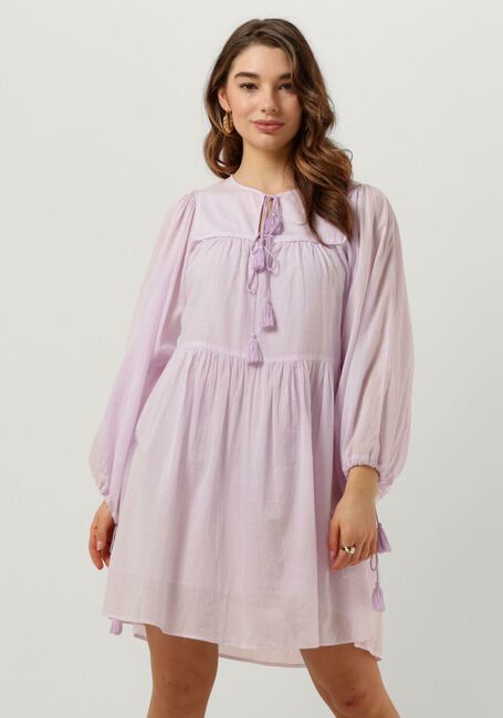 ANTIK BATIK Mini robe HITA DRESS Lilas - large