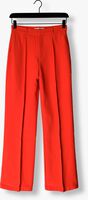 COLOURFUL REBEL Pantalon RUS PINTUCK STRAIGHT PANTS en orange