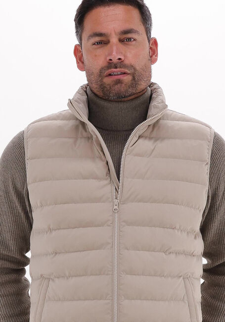 PROFUOMO Veste sans manches OUTERW LT WEIGHT BW en beige - large