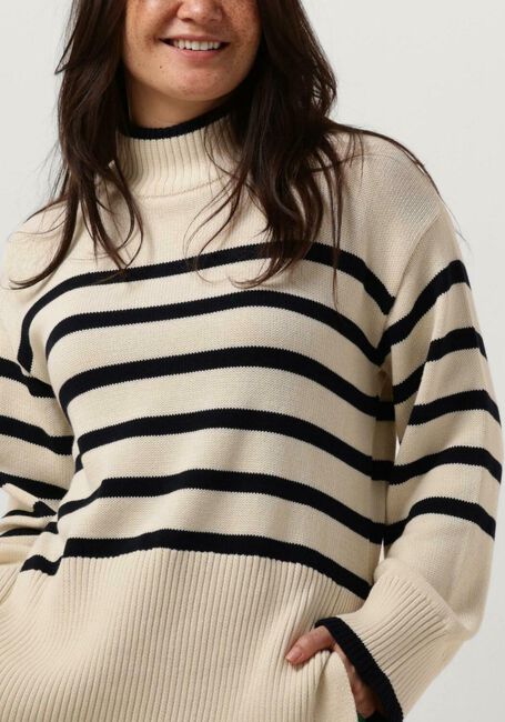 Ecru MINUS Trui LEONIE TURTLENECK KNIT PULLOVER - large