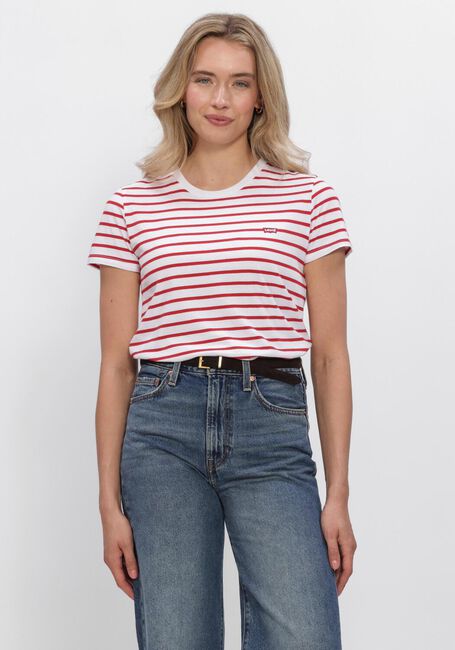 LEVI'S T-shirt PERFECT TEE EMILY Gris clair - large