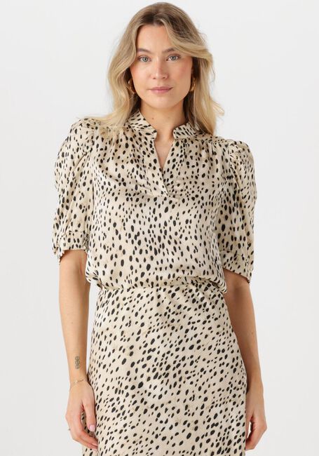 Gebroken wit NEO NOIR  ROELLA DESERT DOT BLOUSE - large