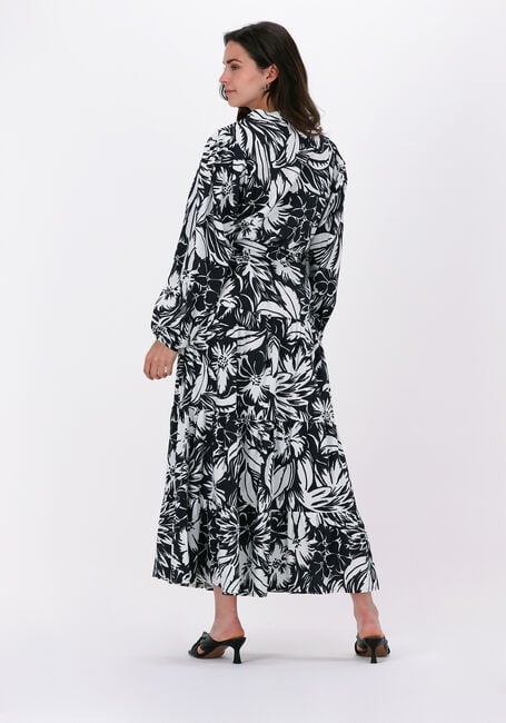 SUMMUM Robe maxi DRESS TWO TONE FLOWER en noir - large