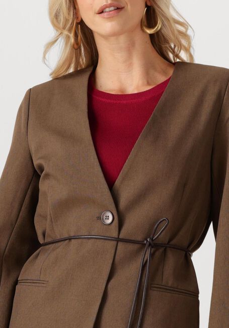 YDENCE Blazer BLAZER LEXIE en marron - large