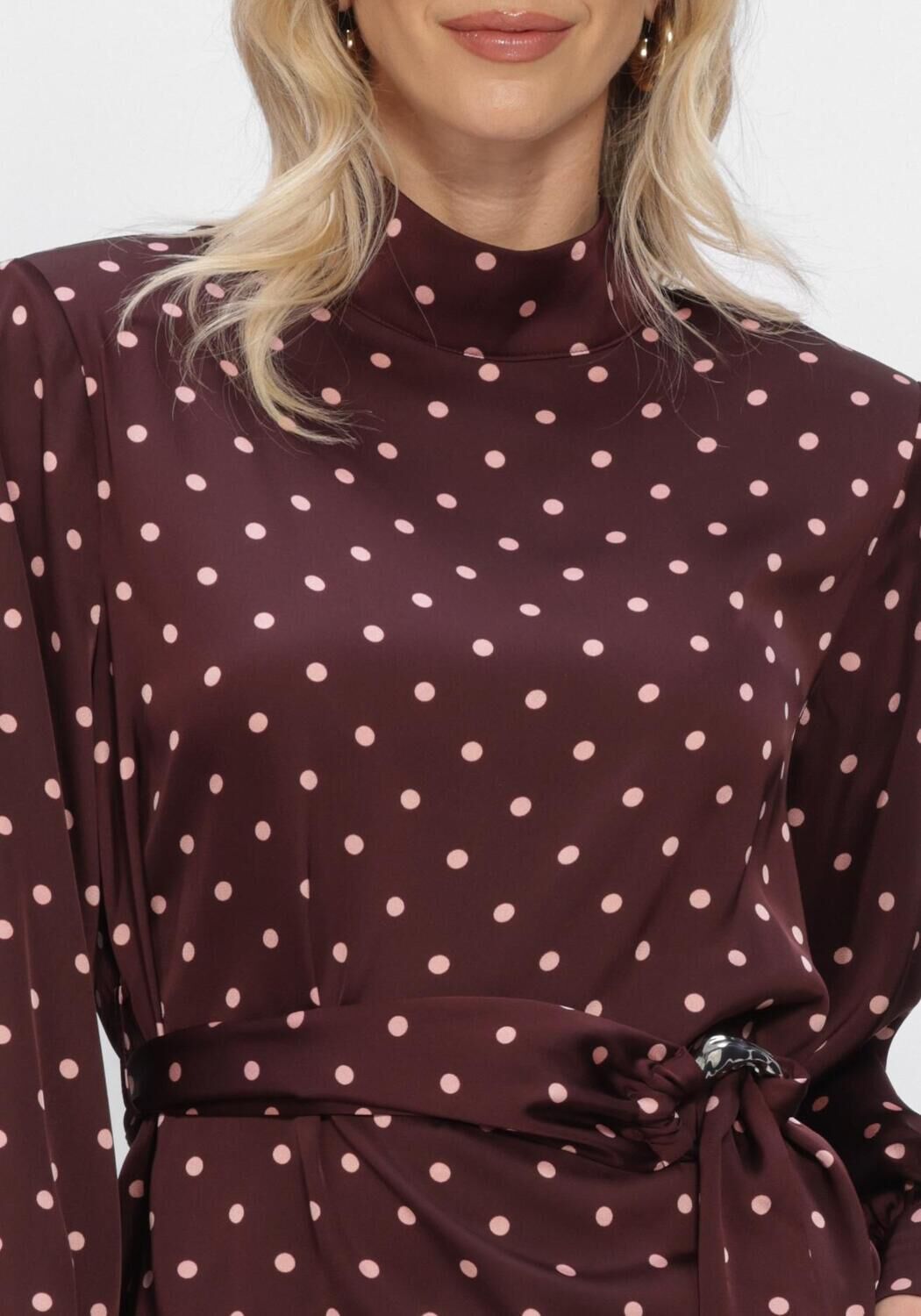 STUDIO AMAYA SELYA BLOUSE Blouses Bordeaux - large