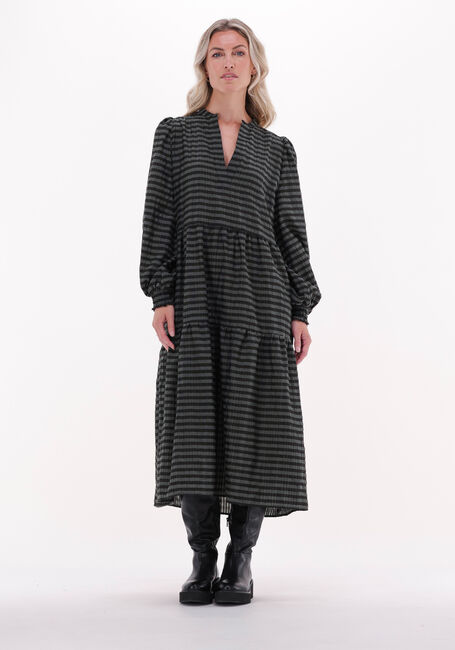 LEVETE ROOM Robe maxi LR-VELA 2 DRESS en vert - large