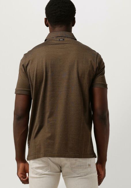VANGUARD Polo SHORT SLEEVE POLO MERCERIZED JACQUARD JERSEY en vert - large