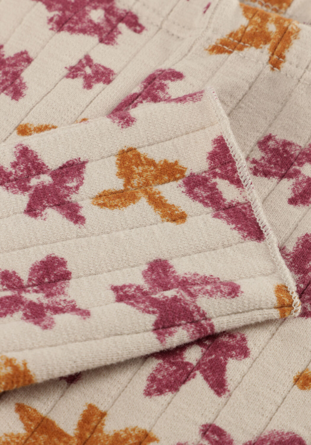 PLAY UP Legging PRINTED RIB LEGGINGS G Cr&egrave;me - large