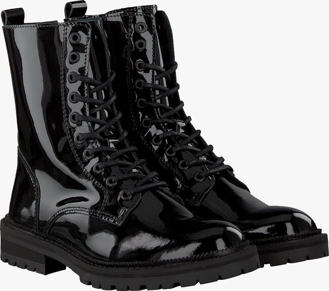 HIP Chaussures à lacets H1686 en noir  - large
